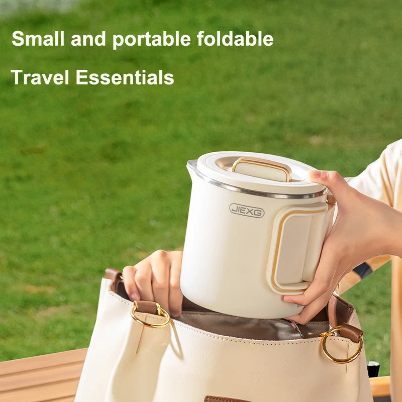 2025 3-in-1 Multifunctional Rice Cooker & Electric Kettle, Foldable