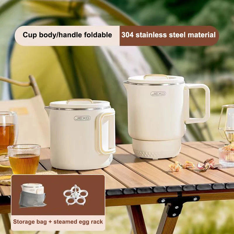 2025 3-in-1 Multifunctional Rice Cooker & Electric Kettle, Foldable