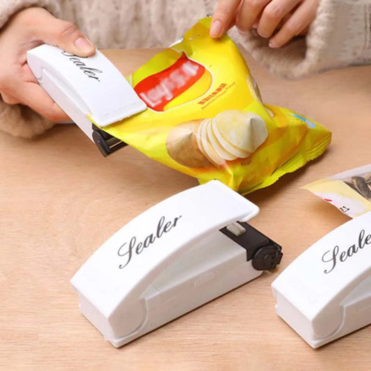 Portable Plastic Heat Bag Sealer & Snack Packaging Machine for Kitchen