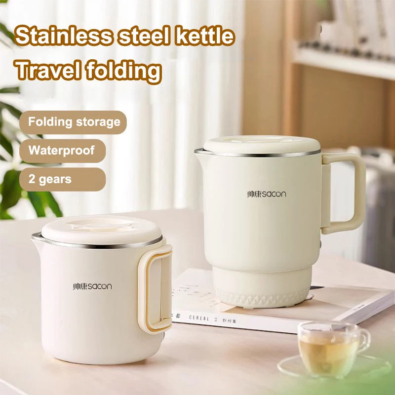 2025 3-in-1 Multifunctional Rice Cooker & Electric Kettle, Foldable